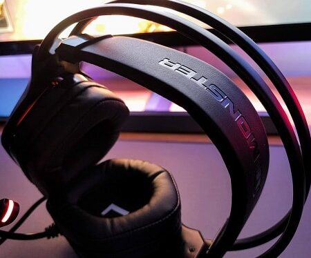 Monster gaming wired headset - Stereo buy and sell on Dokan92